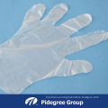 Clear Disposable Plastic Cpe Gloves High Density For Food Preparing